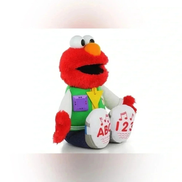 Hasbro Sesame Street Ready for School Elmo 14" Teaches Interactive Talking S1 - Picture 6 of 8